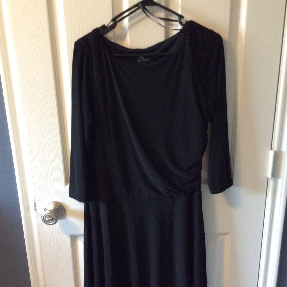 Women's Nina Leonard Casual Back Dress Size L